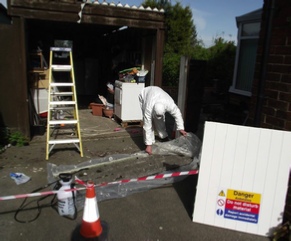 Grimston Asbestos removal image 2